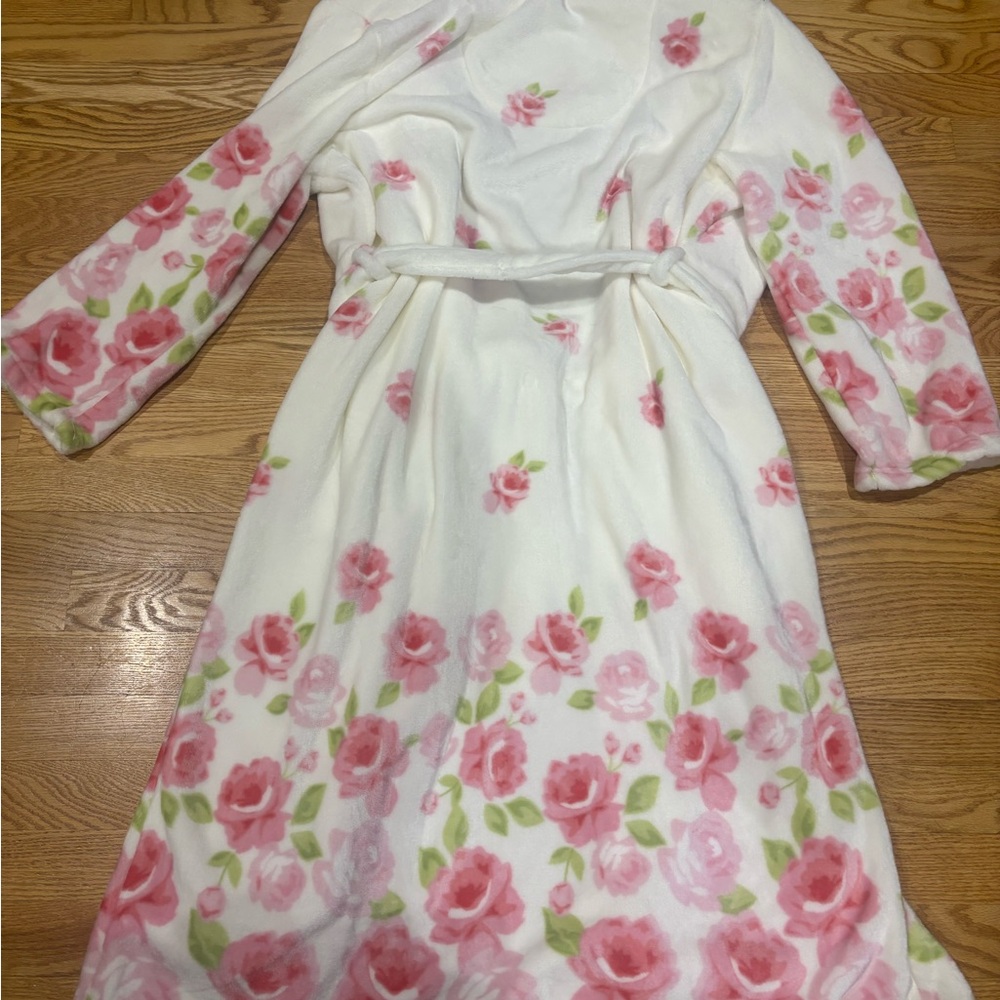 NEW Women’s Fleece Robe Sz L - Picture 5 of 5